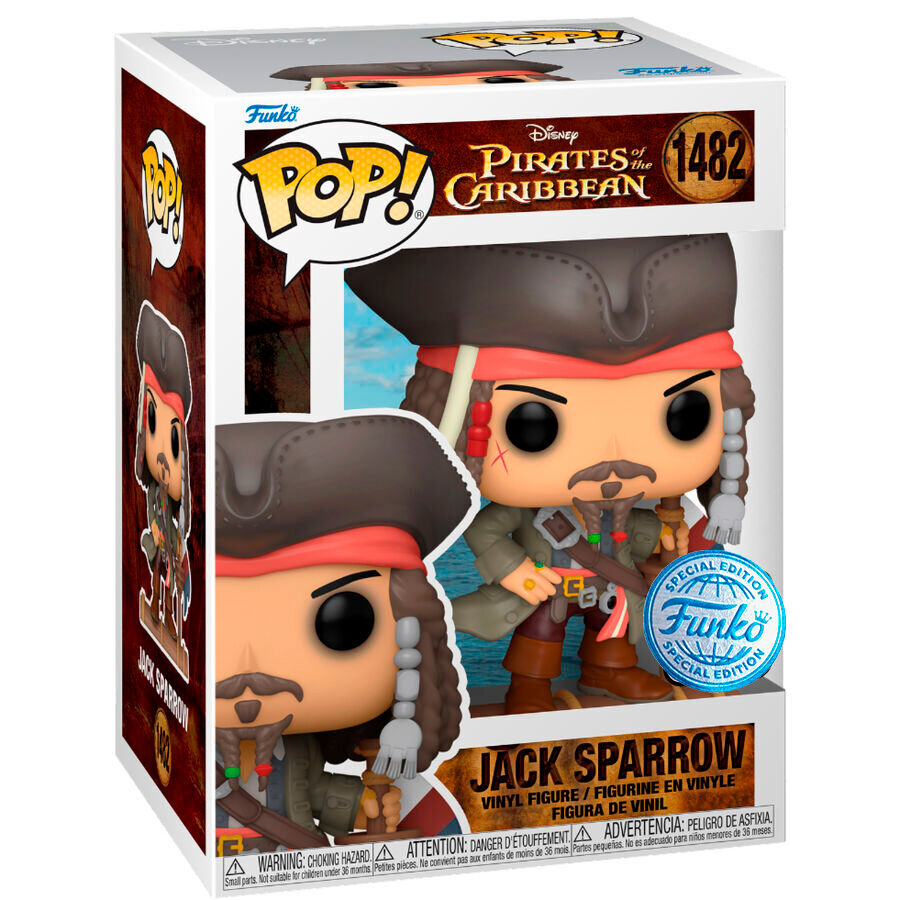 FUNKO POP Pirates of the Caribbean Jack Sparrow Exclusive 1482